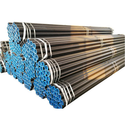 ASTM A106C Black Coated Carbon Steel Pipe Sch40-160 Seamless Steel Pipe for Oil and Water Transportation
