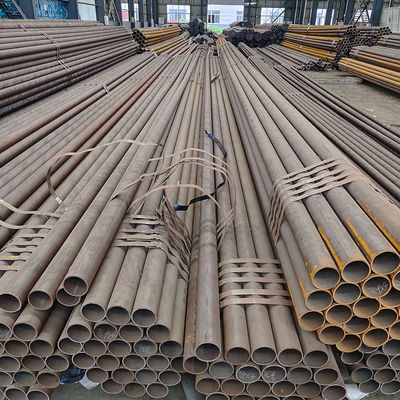 ASTM A106 Sch40 Seamless Steel Pipe Tube St37 St52 Cold Drawn Seamless Steel Pipe Factory