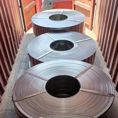Making Pipe Cutting Sheets Making Small Tool 0.3mm 0.6mm 5mm Hot Dip Galvanized Steel Strip Galvanized Iron Strip Tempered G3302