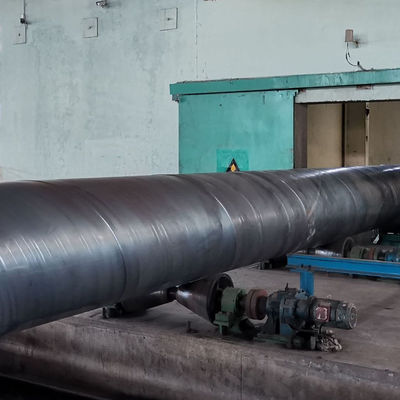 Straight Seam Galvanized Carbon Erw Pp Coated Steel Spiral Welded Round Pipe