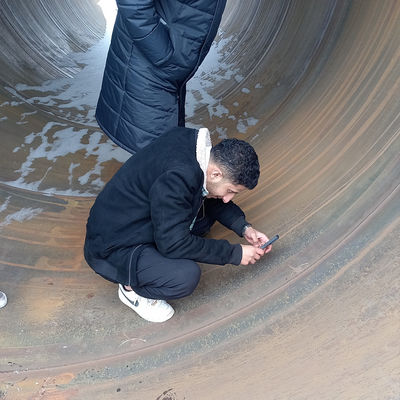 Prime Spiral Corrugated Culvert Pipe Machine 2500mm Diameter Spiral Steel Pipe