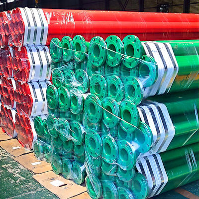 Color Plastic Coated Steel Pipe Customizable Inner and Outer Plastic-Coated Composite Steel Pipe