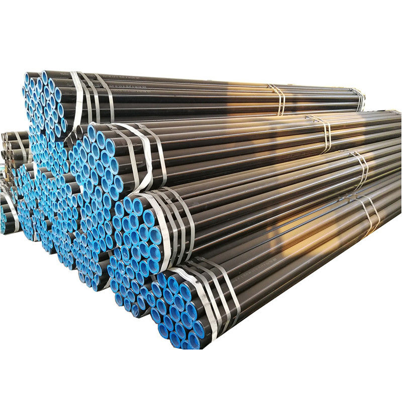 ASTM A106C Black Coated Carbon Steel Pipe Sch40-160 Seamless Steel Pipe for Oil and Water Transportation