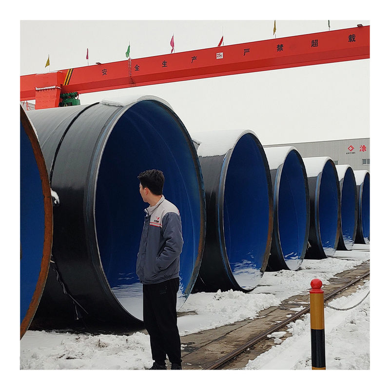 Hot-sale Product Spiral Wound Pipe for Sewerage Awwa C200 Spiral Steel Pipe